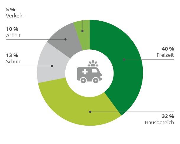 Unfall Unfallorte Infografik