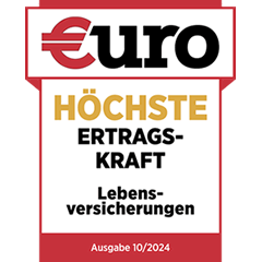 Ratingsiegel von EURO die WWK hat die höchste Ertragskraft bei den Lebensversicherungen