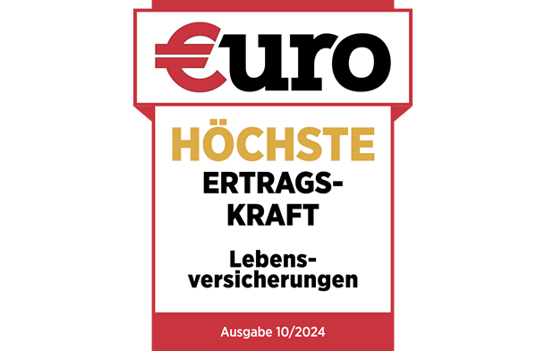 Ratingsiegel von EURO die WWK hat die höchste Ertragskraft bei den Lebensversicherungen