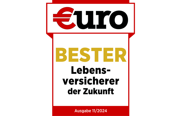 Ratingsiegel von EURO die WWK ist der beste Lebensversicherer der Zukunft